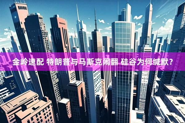 金岭速配 特朗普与马斯克闹翻 硅谷为何缄默？